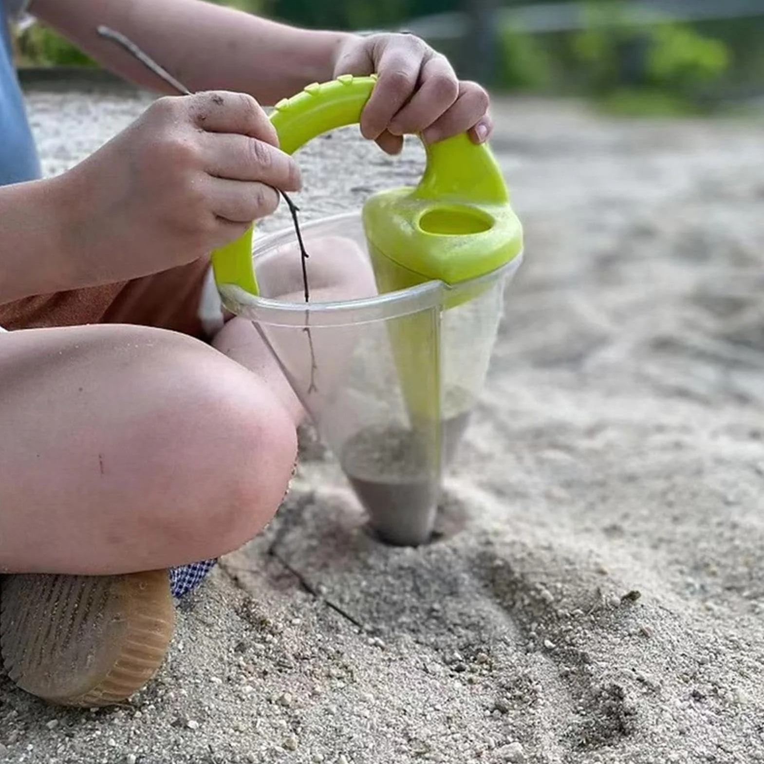 Zabawki Plażowe dla Dzieci,Interaktywna Edukacyjna Budowa Zamku - Zabawka Plażowa Lejek do Piasku i Wody - Dla Dzieci 4-8 Lat, Chłopców i Dziewczynek, Wakacje, Podróż, Lato