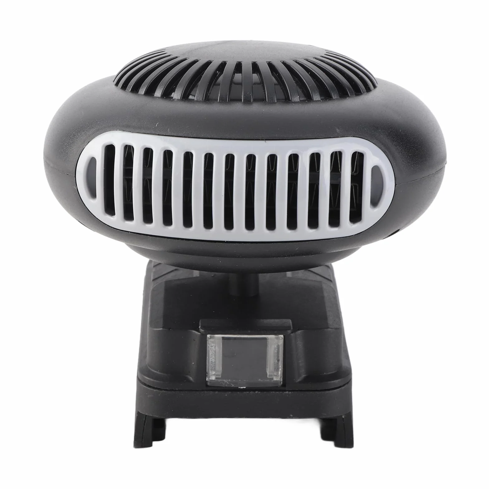 Przenośny Grzejnik Samochodu 170W, Inteligentny Mały Grzejnik z 2-poziomowym Termostatem, Obrotowa Głowa, Cicha Praca, Porty USB do Ładowania, Kompatybilny z Akumulatorem 18V 5pin WA3551 LI