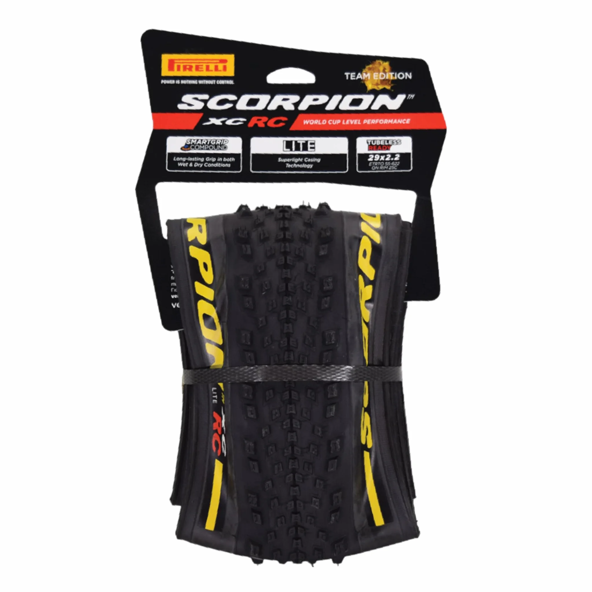 Pirelli Scorpion XC Rc Lite Kopertone Unisex Dorosły, Nero, 29x2,2