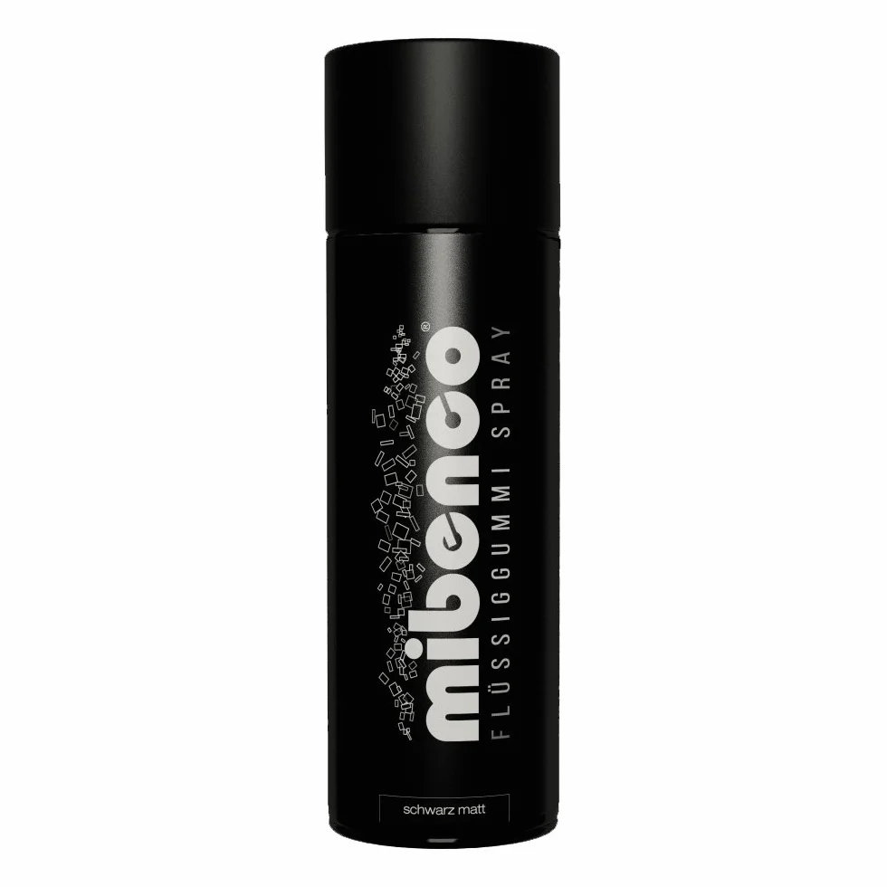 mibenco 71410000 Folia Natryskowa w Sprayu, 400 ml, Czarny