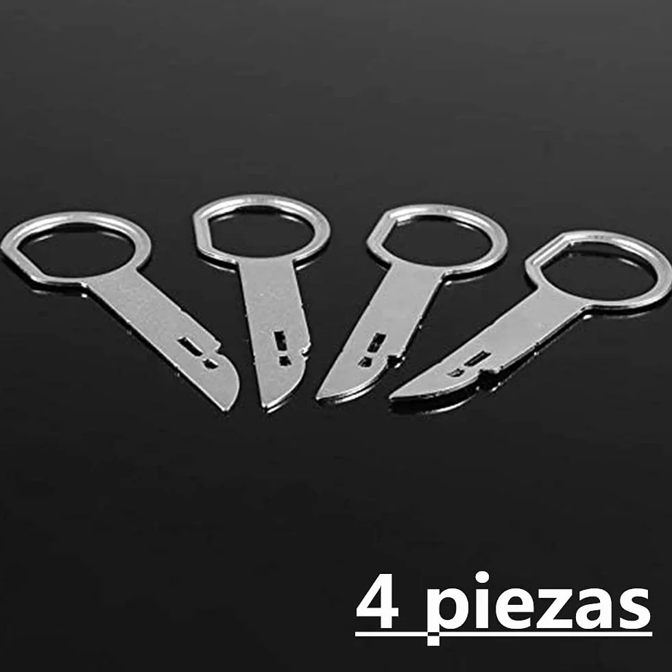 Klucz do usuwania radia samochodowego DIN 4 sztuki uniwersalne do CD Player