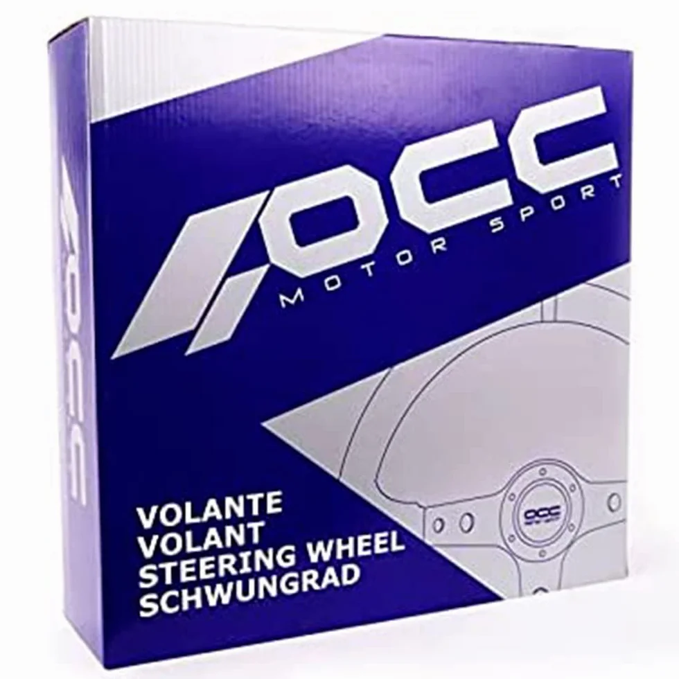 Occ Motorsport OCCVOL012 Sportowa kierownica brązowa czarna
