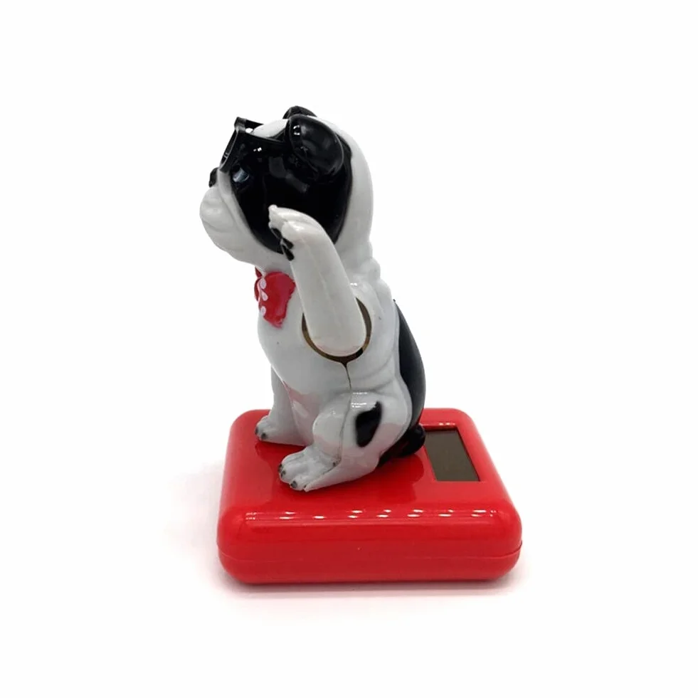 Solarne tańczące psy, zabawka do tańca solarnego, kołysząca się zabawka, ozdoby wnętrza samochodu, zasilany energią słoneczną, bobblehead do dekoracji samochodu