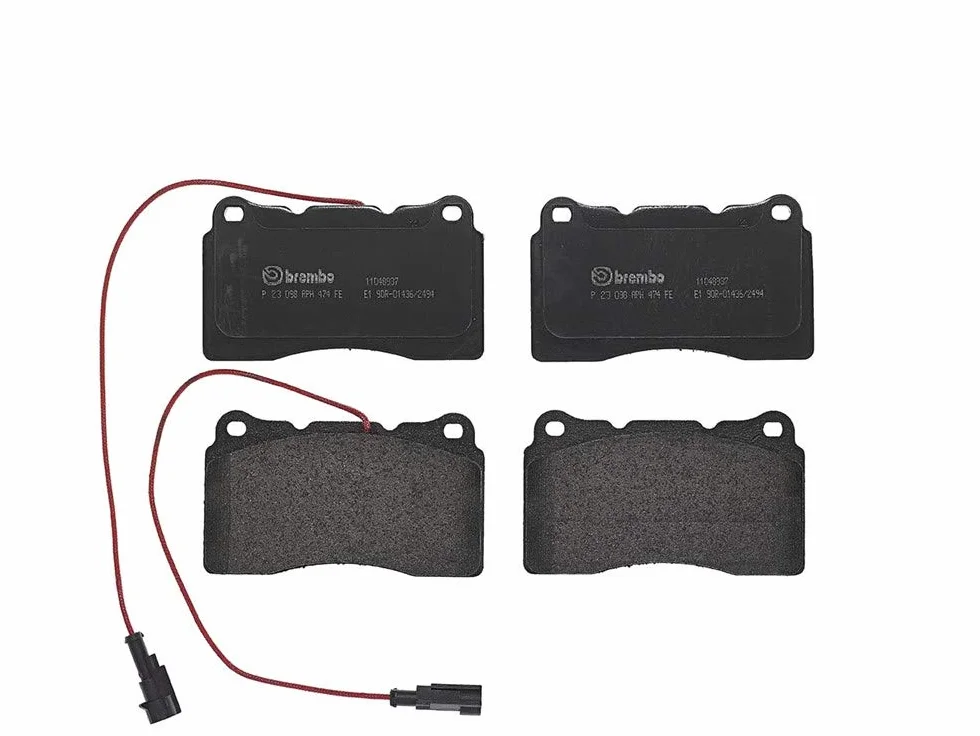 Brembo P 23 098 komplet klocków hamulcowych, hamulec tarczowy – (4-częściowy)