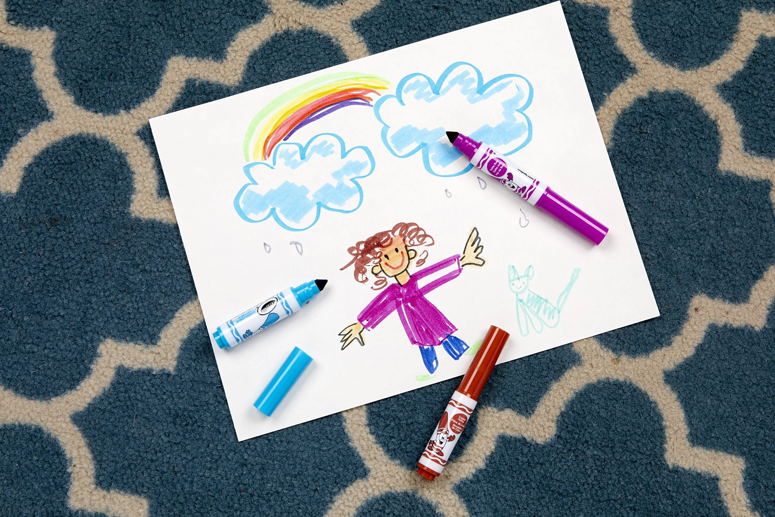 Crayola 5083370 – flamastry, mini, 7 sztuk