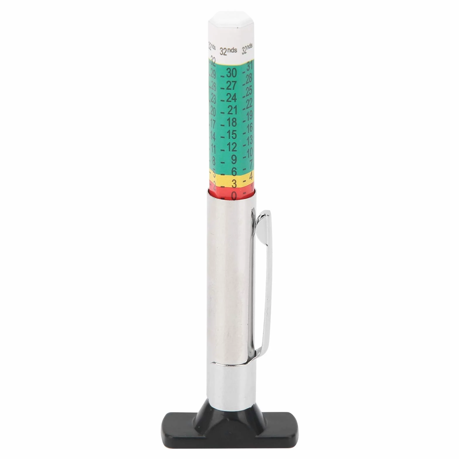 Cyfrowy Miernik Głębokości Bieżnika Opony 0-25mm Tester Cylinder Trwały materiał do Opon Samochodowych Uniwersalny Pomiar Przenośne Narzędzie