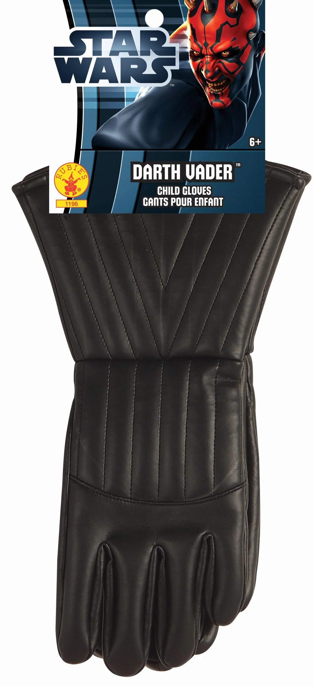 Rubies Oficjalne rękawice Disney Star Wars Darth Vader dla dzieci jeden rozmiar Halloween