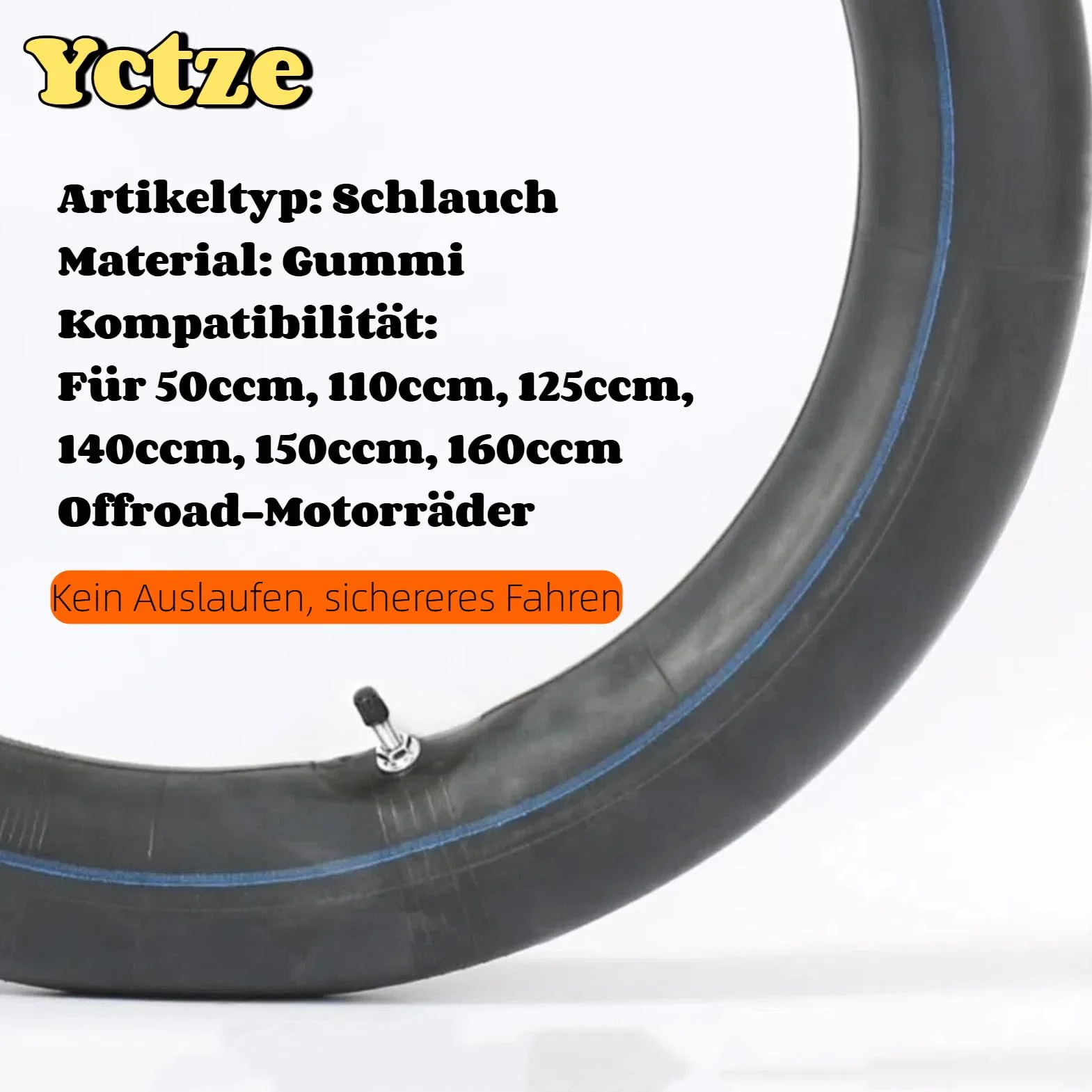 Dętka Gumowa Opony 2.5/2.75-14 60/100-14 do Pitbike 50-160cc