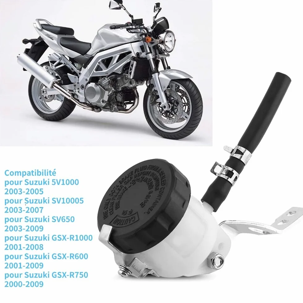 Główny cylinder hamulcowy motocyklowy pojemnik z uchwytem do SV650 03-09 SV100S 03-07