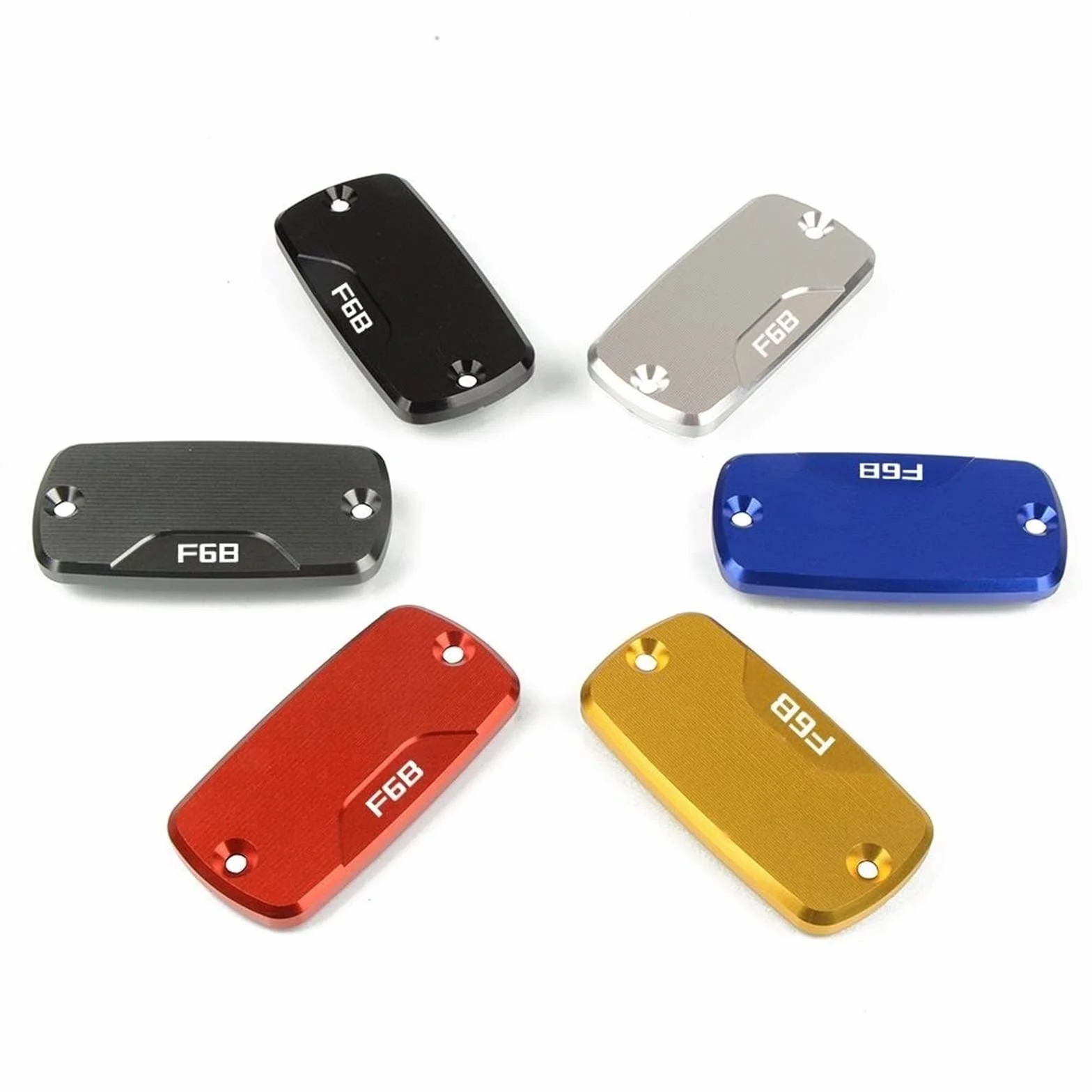Pokrywa Zbiornika Płynu Hamulcowego CNC Aluminium Do Honda F6B 2012-2014 Czarny