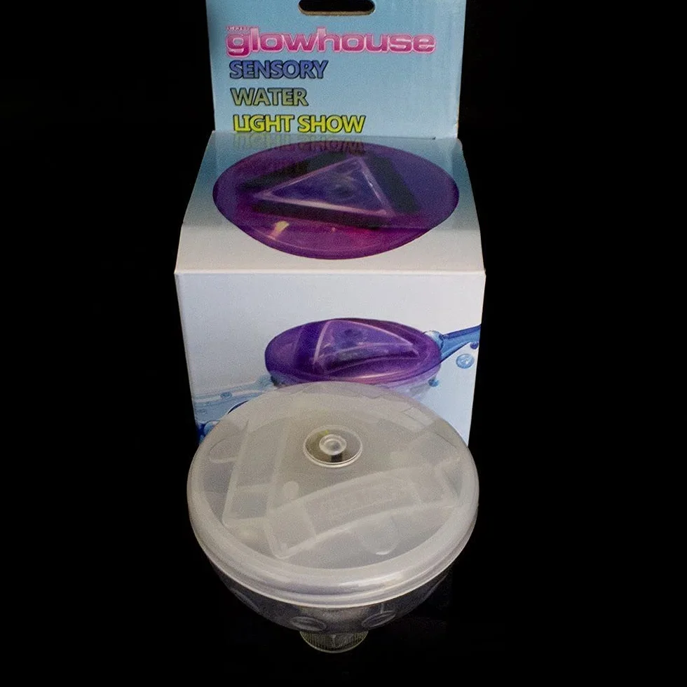 Sensoryczna lampa do kąpieli dyskotekowej - sensoryczna, autyzm, specjalne potrzeby