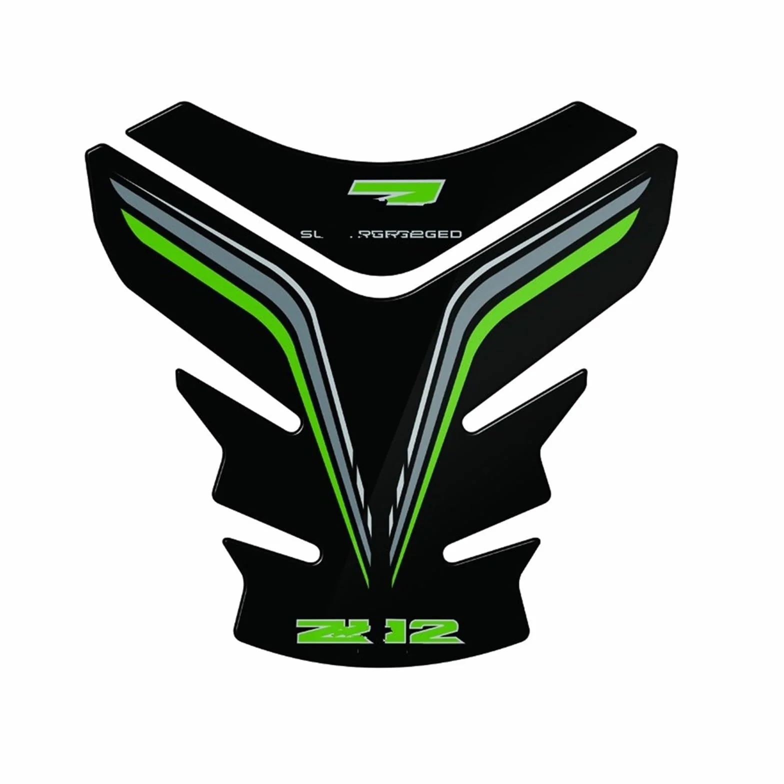 Antypoślizgowy uchwyt na kolano Dla K&awasaki Dla ZH2 2020-2022 Naklejka Ochronna Tank Pad Protector Naklejka Naklejka Zbiornik Motocykla Naklejka Protector Pad Naklejki Naklejki Podkładka pod zbiorni