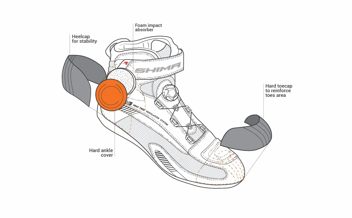 SHIMA EXO Vented męskie buty motocyklowe czarne 43