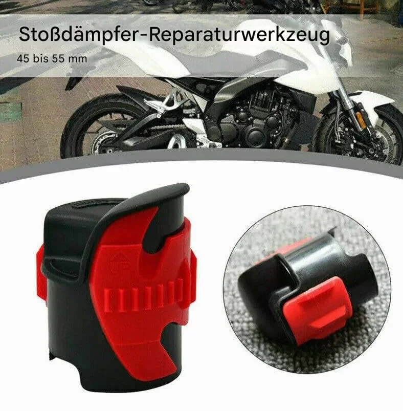 BRAVECOW Narzędzie do uszczelniania widelców motocyklowych, czyszczak uszczelnień Simmering widelca, ochrona i czyszczenie uszczelnień plastikowego widelca, do przedniego widelca motocrossowego 45-55