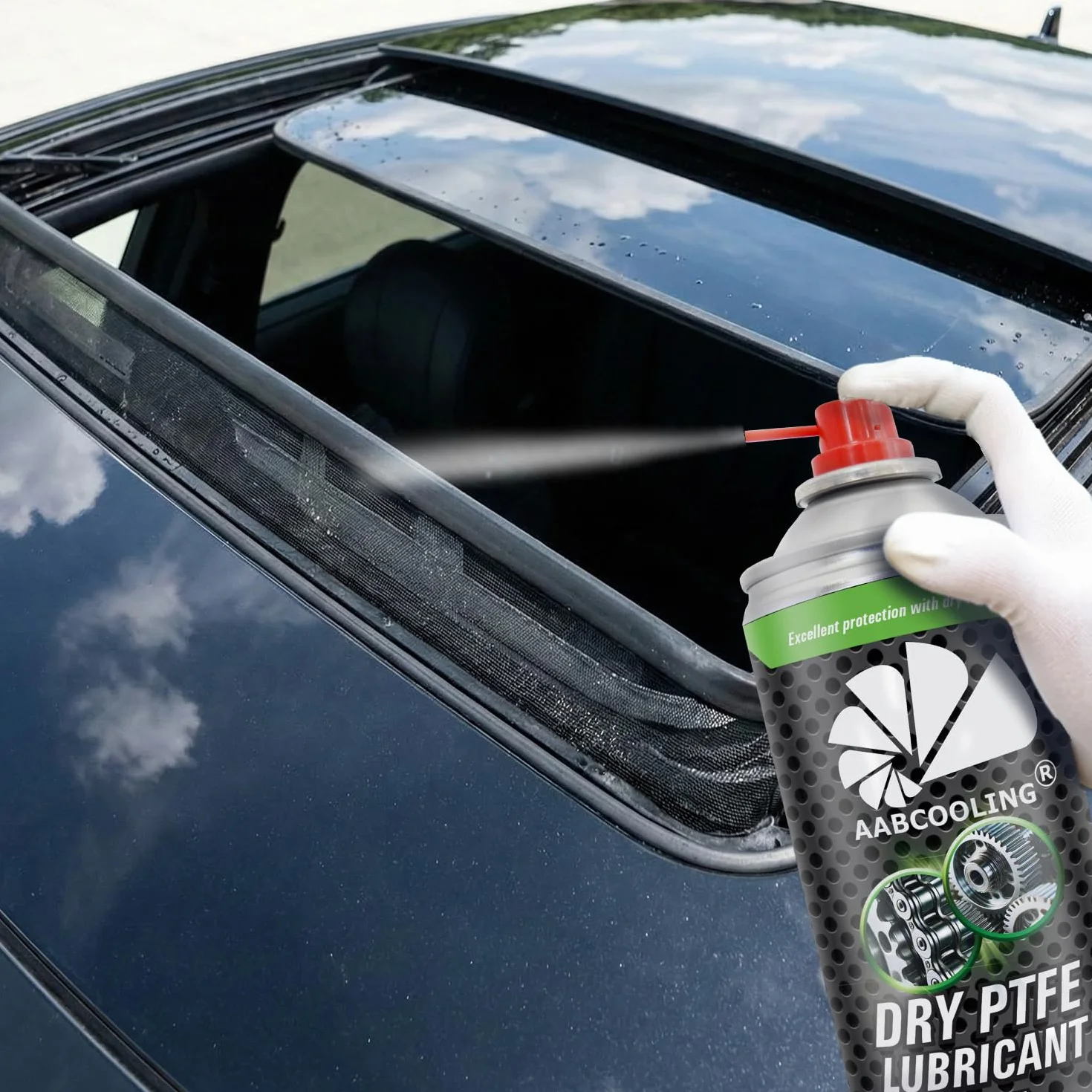 AABCOOLING Dry PTFE Lubricant 400 ml – suchy smar teflonowy w spreju, odporny na wodę i kurz