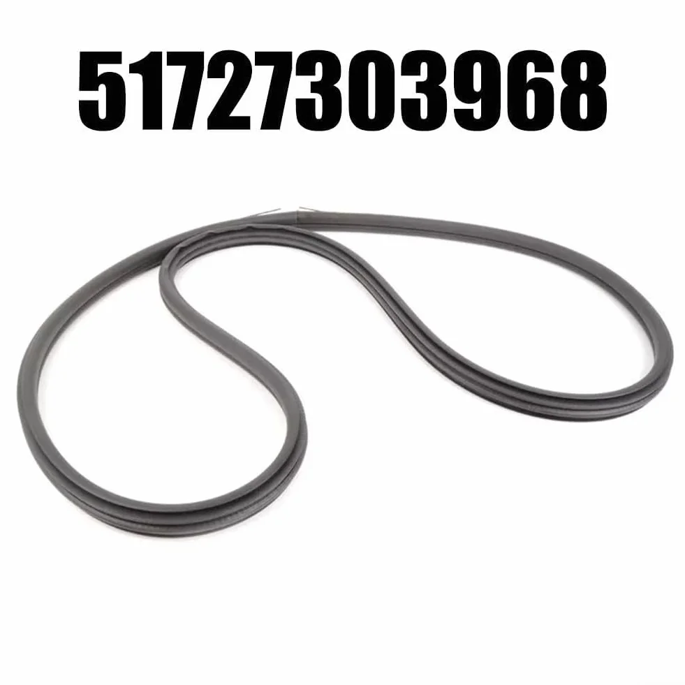 Uszczelka nadwozia drzwi przednich do BMW dla F30 dla F31 dla F80 dla serii 3 2011-2019 Wymień 51727303968 listwa uszczelniająca do przedniej pokrywy silnika samochodowego