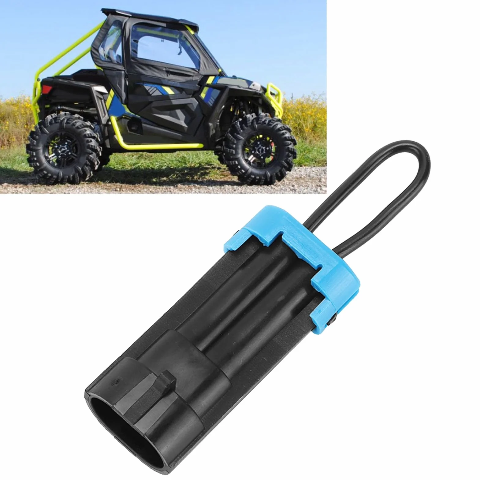Wtyczka Uprzęży do Obejścia Pasa Bezpieczeństwa Kompatybilna z Polaris RZR 800/900/1000/Ranger/General 1000 i Can-am Commander/Defender/Maverick X3