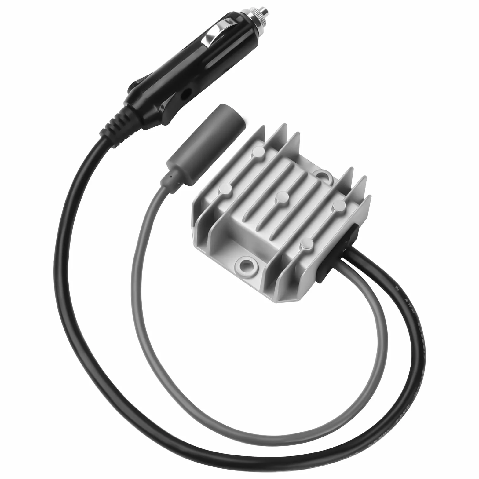 Step-Up przetwornica napięcia 12 V/24 V do 30 V 3,5 A, konwerter DC-DC, mini adapter z wodoodporną obudową IP68 i zapalniczką samochodową do samochodów kempingowych, łodzi, monitoringu.