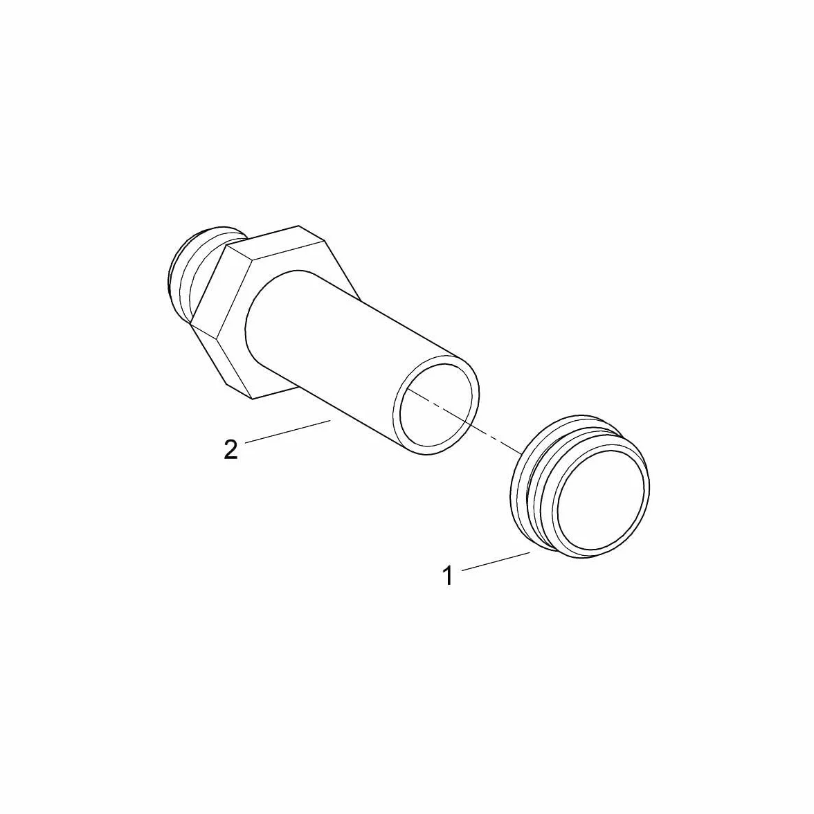 GROHE Zestaw wlotowy 1/2"