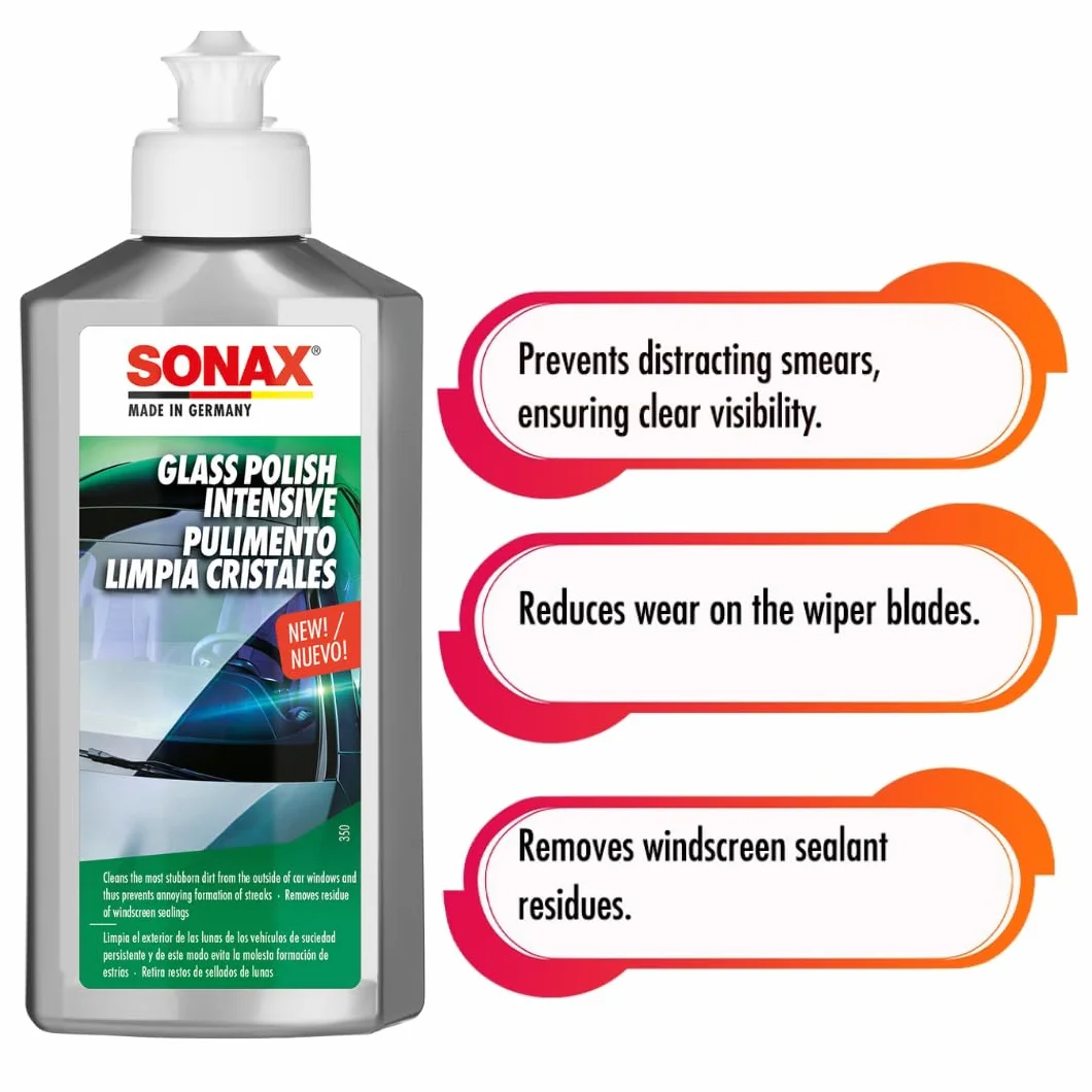 SONAX Intensywna politura do szyb 250 ml