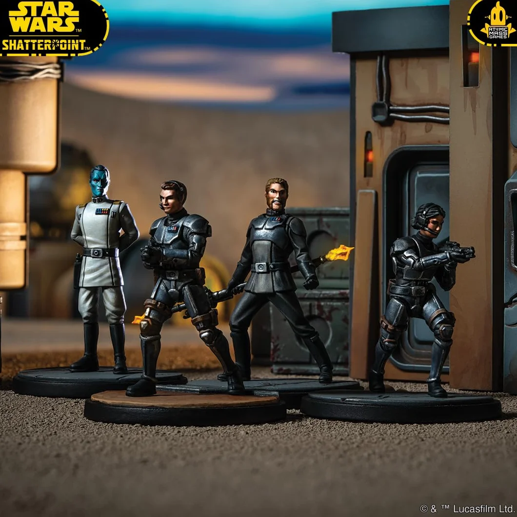 Gwiezdne wojny: Shatterpoint - Not Accepting Surrenders Squad (Spiel-Zubehör): Zum Spielen wird ein Grundspiel von Star Wars: Shatterpoint benötig
