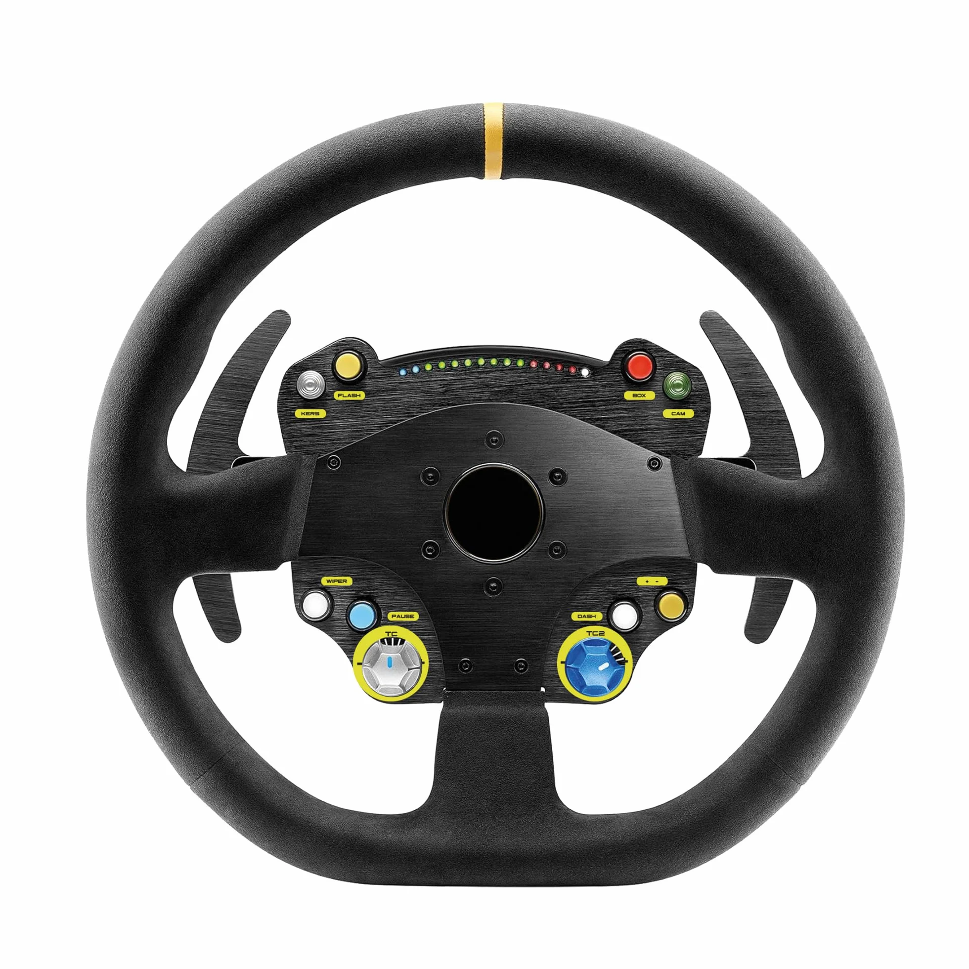 Simoni Racing SRS10 Żółte neonowe naklejki na kierownicę symulator jazdy naklejki na przycisk