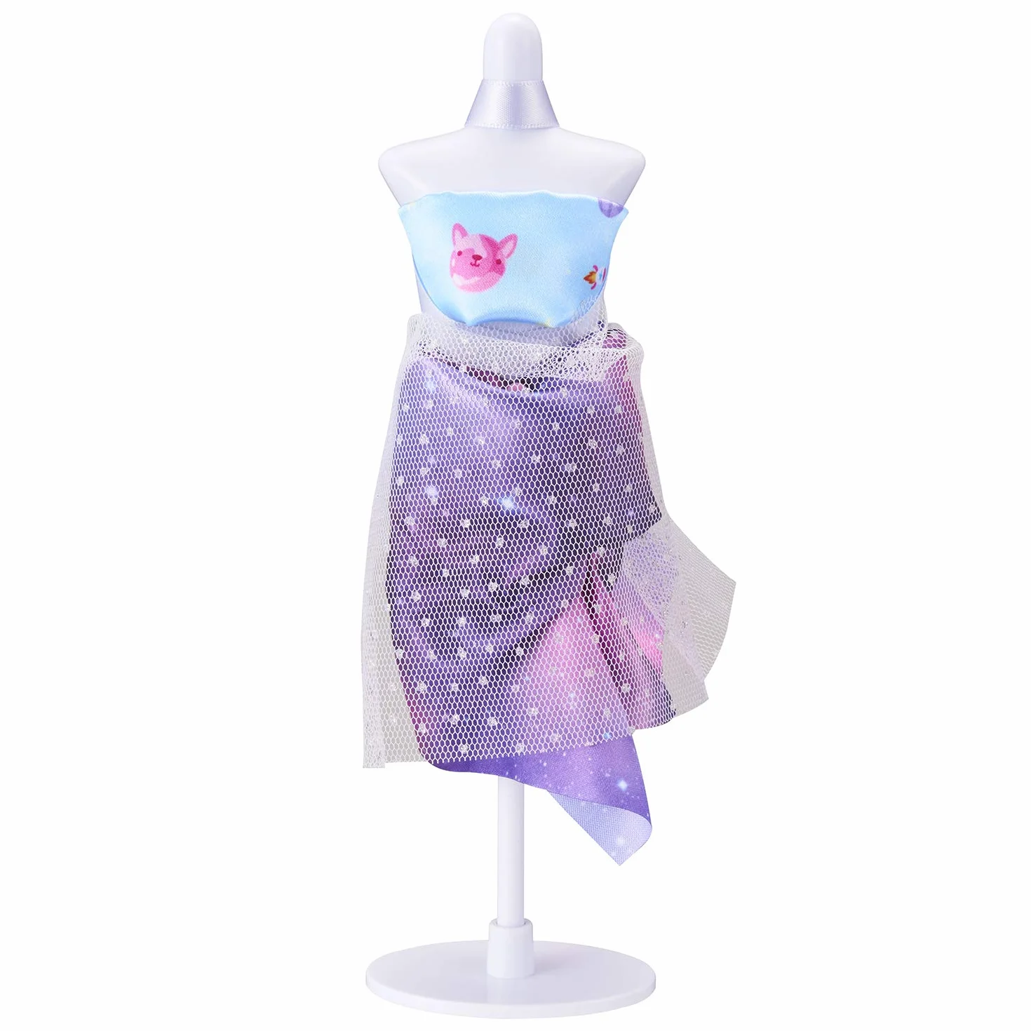 Bandai Harumika 40432 zestaw designerski Deluxe – motyw Cosmic Kawaii – zestaw do majsterkowania – stwórz własną modę bez igły i nici
