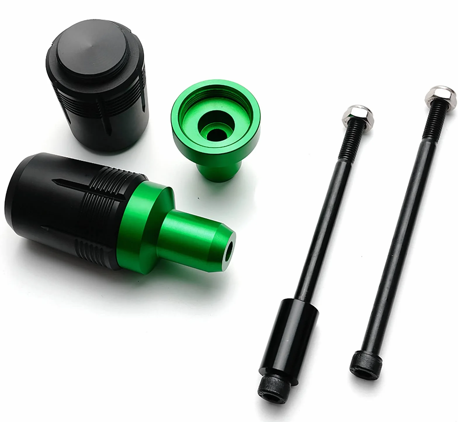 Suwaki ramy motocykla do KAWASAKI NINJA 650 NINJA650 Z650 2017-2023, akcesoria ochrona przed wypadnięciem silnika (zielone)