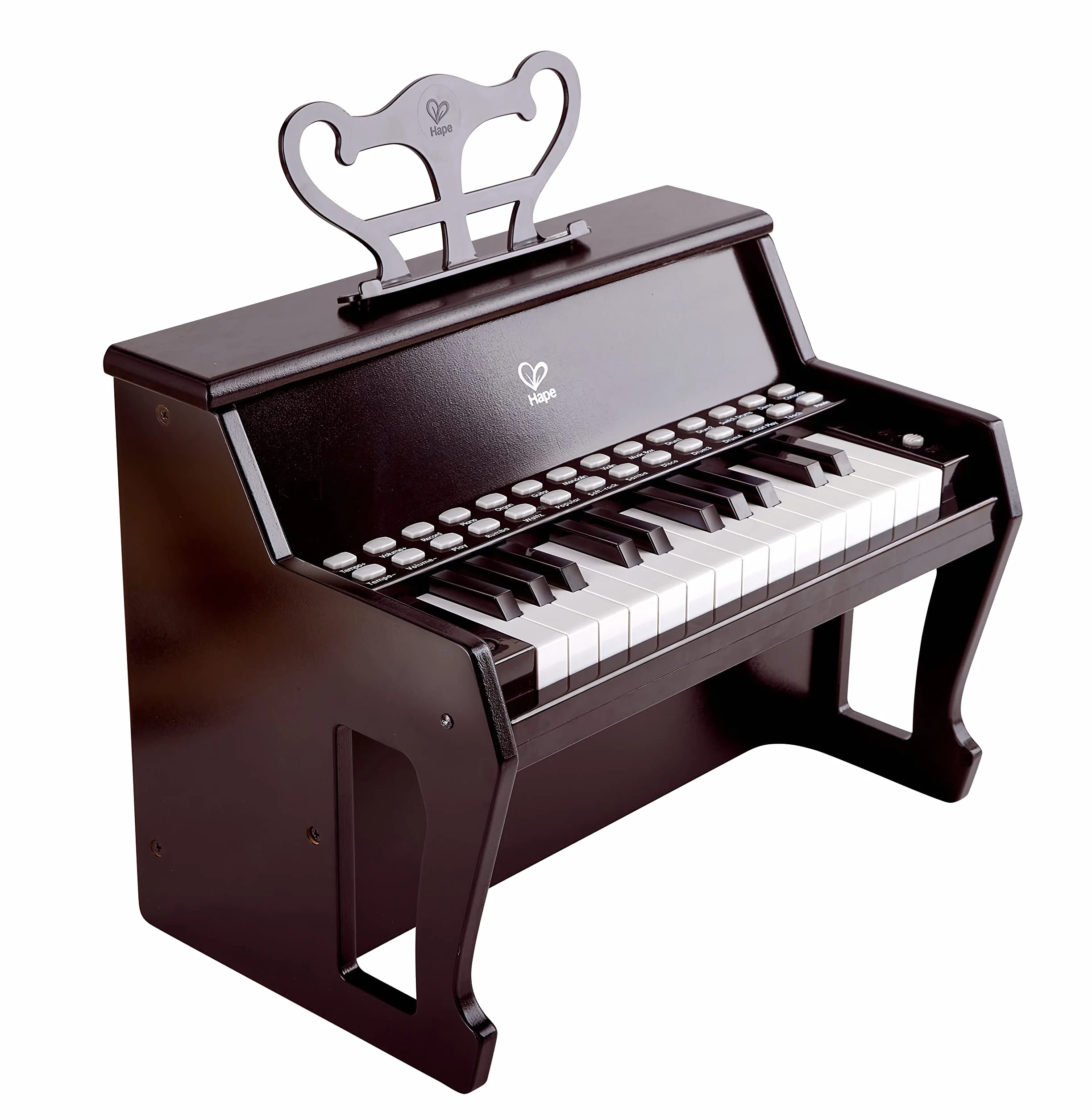 Hape Ucz się z Lights Piano, czarny