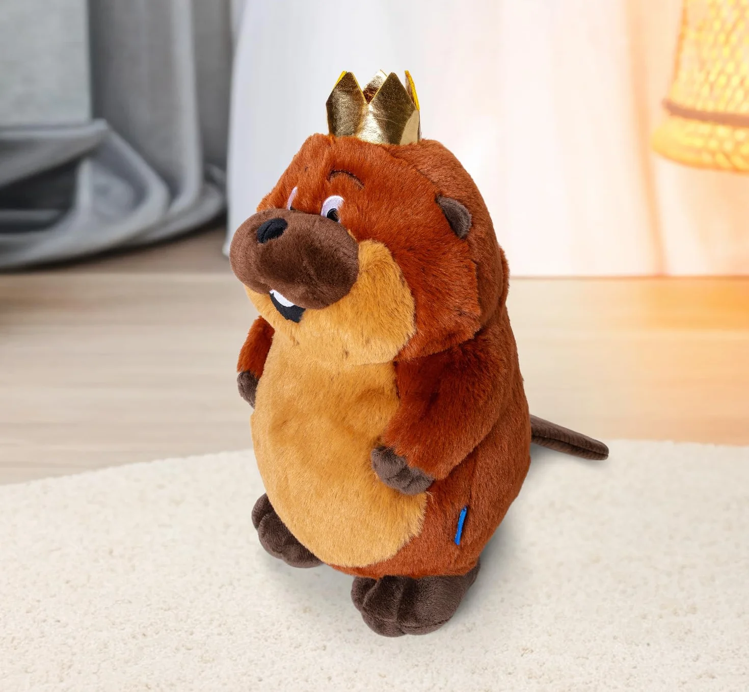 Simba Disney Pixar Hoppers King George pluszowe zwierzątko – miękka figurka flanelowa (24 cm), oficjalna zabawka licencjonowana dla dzieci i fanów, zabawka kolekcjonerska i przytulanka