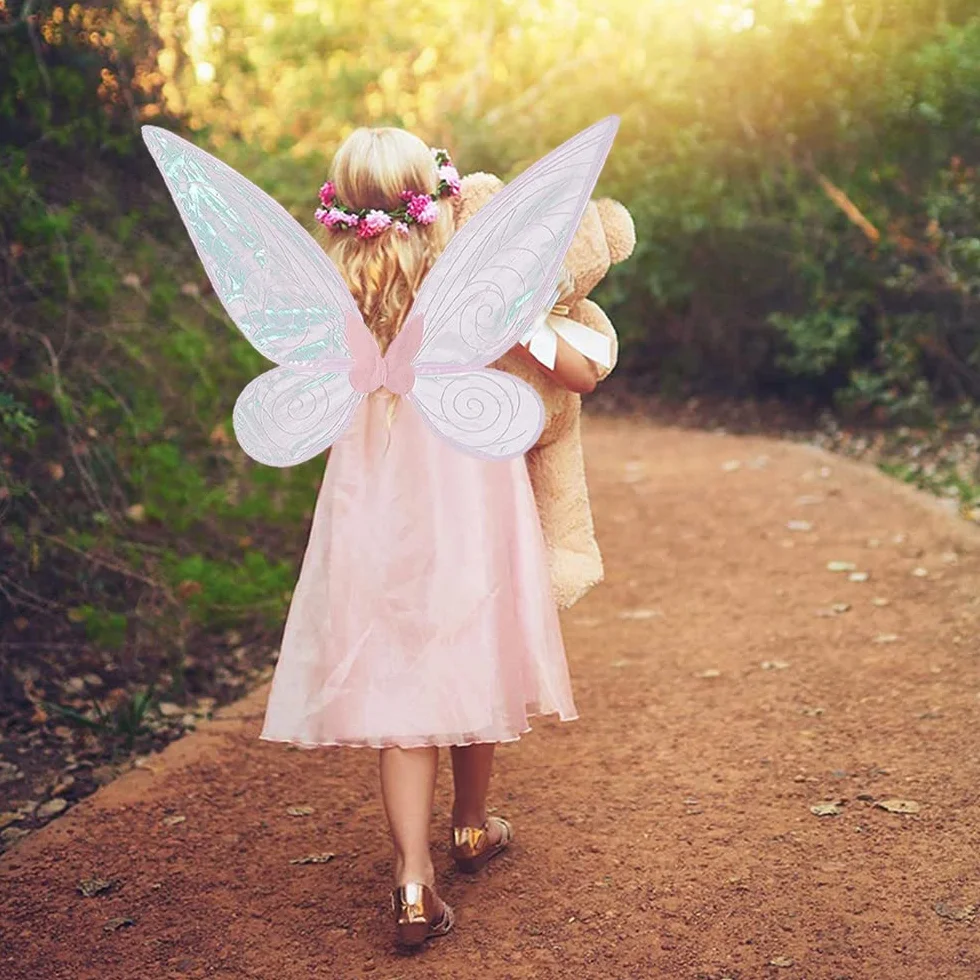 HIQE-FL Fairy Wings,Fairy Wings for Girls,Fairy Wings Women,Wróżki Skrzydła dla dorosłych,Skrzydła anioła