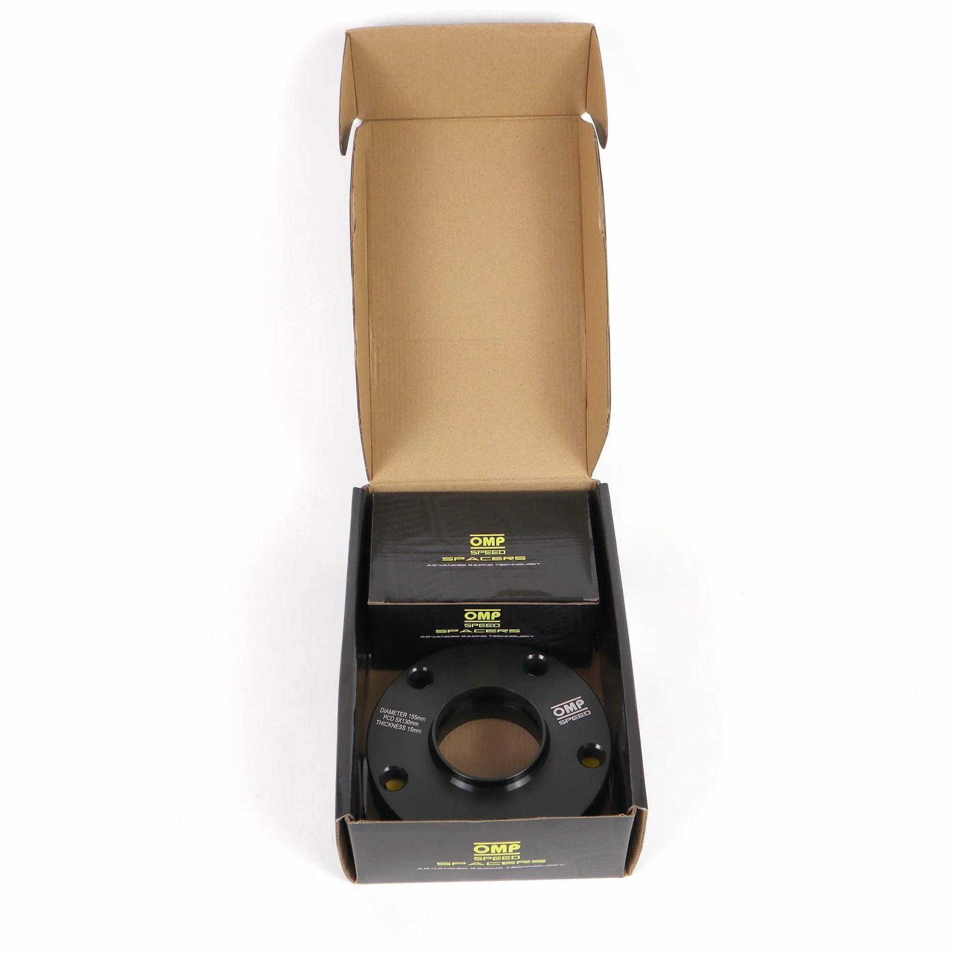 OMP Speed Zestaw Dystanse Podwójnie Centrujące Grubość: 20mm PCD: 5X130 CB.H: 71.6 CB.W: 71.6 OD: 139 Śruba M14X1.5 kula Kolor Czarny