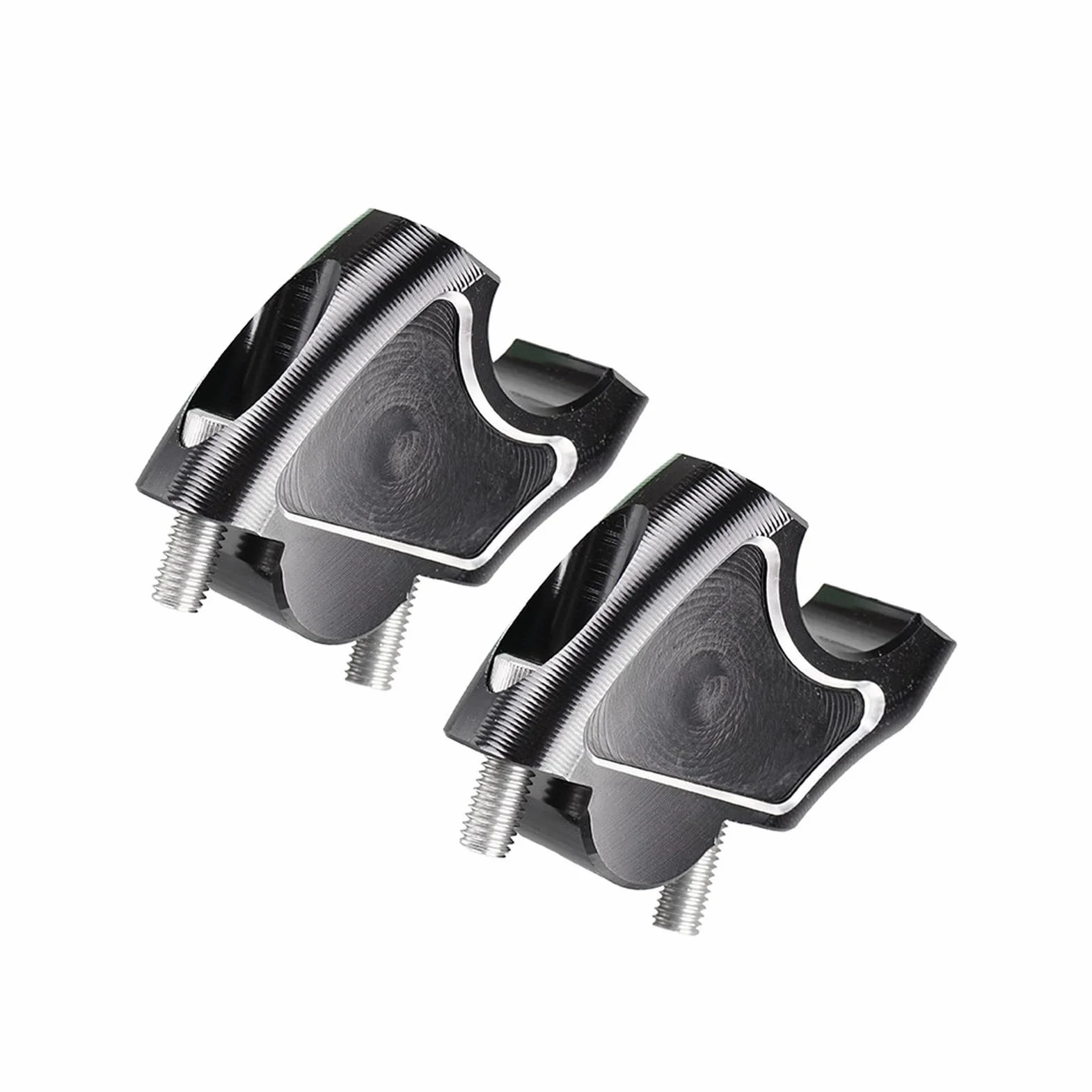 WOOGA Wzmocnienia kierownicy 45 mm Zestaw zaciskowy 25 mm do tyłu kompatybilny z Honda Rebel CMX 1100 CMX 500 CMX 300 CMX 250 2017-2024