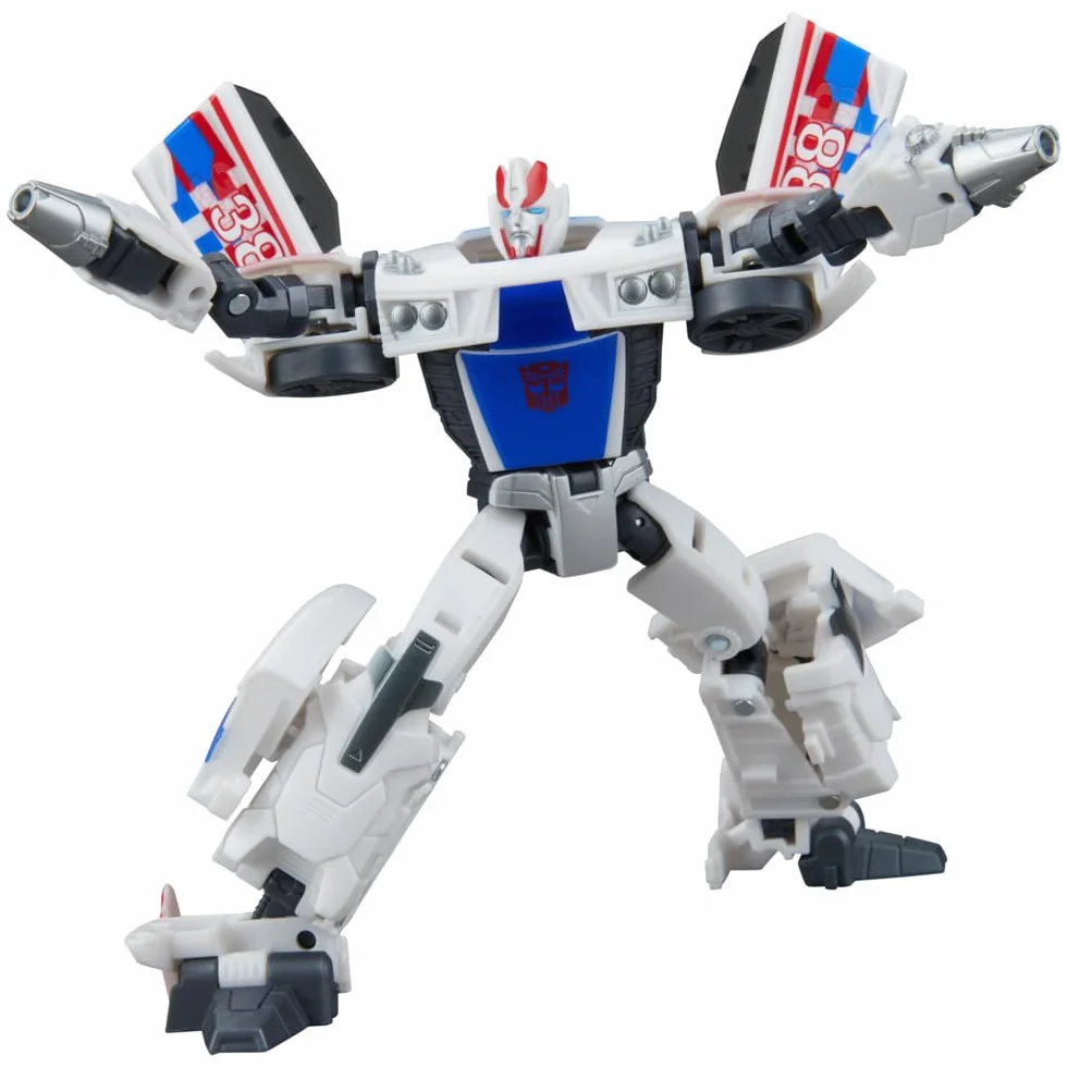 Smokescreen z kolekcji Transformers: Age of the Primes, 13-centymetrowa przekształcająca się figurka klasy Deluxe, zabawkowe roboty dla dzieci w wieku od 8 lat
