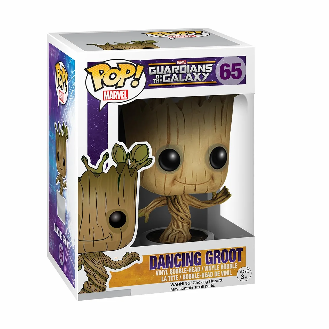 Funko POP! Marvel: Strażnicy Galaktyki - Tańczący Groot - Strażnicy Galaktyki - Kolekcjonerska figurka winylowa - Pomysł na prezent - Oficjalny towar - Zabawki dla dzieci i dorosłych - Fani filmów