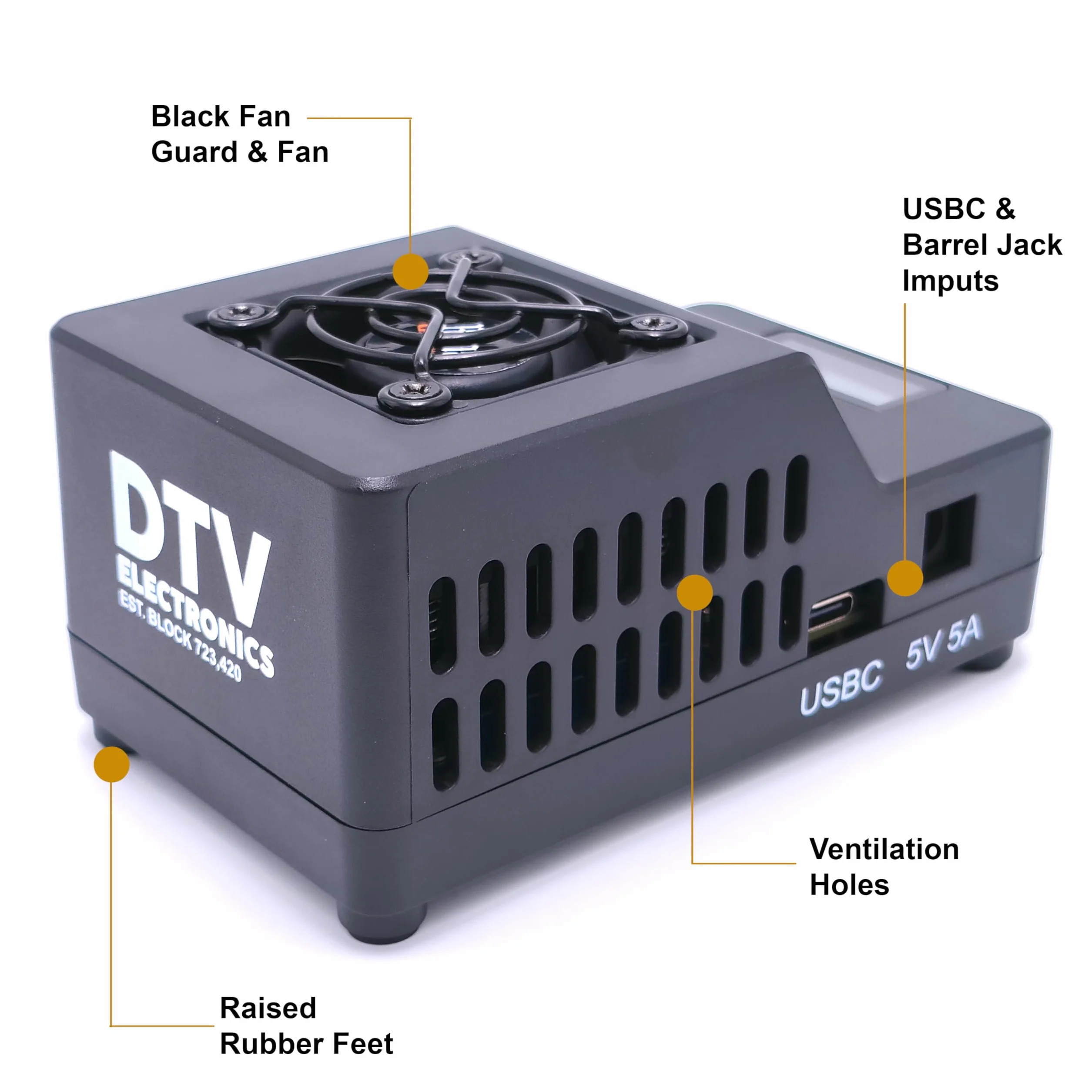 DTV ELECTRONICS Bitaxe Gamma 602 Bitcoin ASIC Miner – 1,2 TH/s przy 18W niskiego poboru mocy, obudowa formowana wtryskowo, cichy, open-source miner Bitaxe do kopania solo i w domu