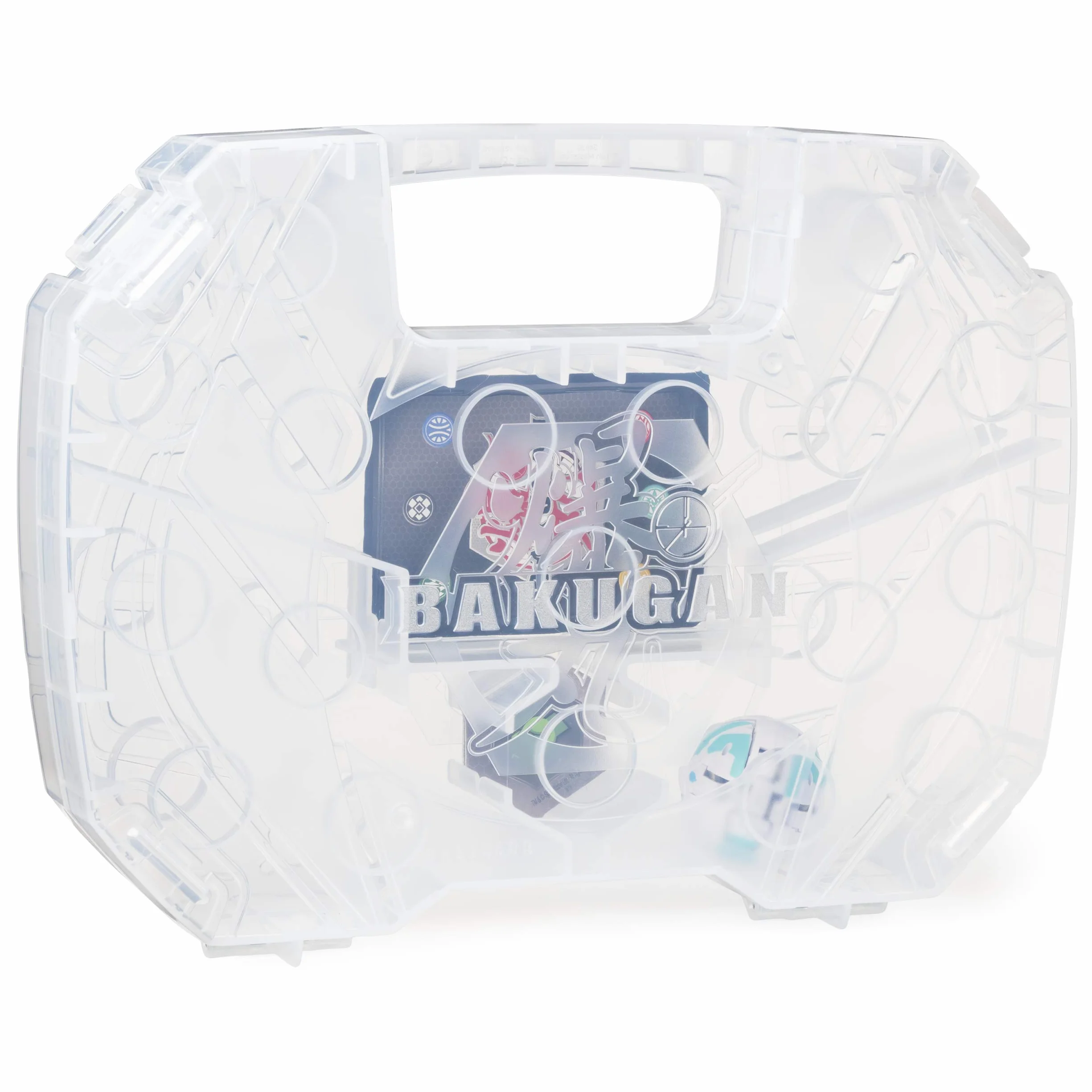 Bakugan 6045138 / #20115350 - Storage Case, walizka do przechowywania z dodatkową piłką Bakugan Basic, Gorthion (biała)