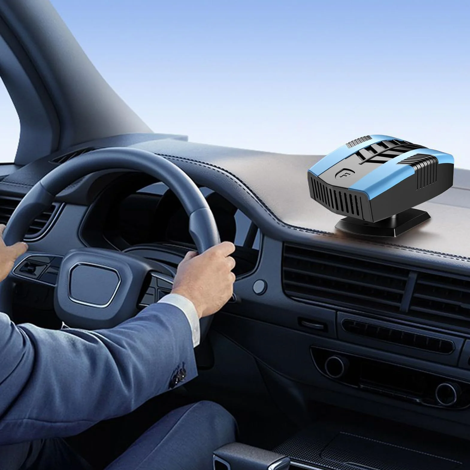 Grzejnik samochodowy 12V Szybkie podgrzewanie obrotem 360° przenośny do ciężarówki RV