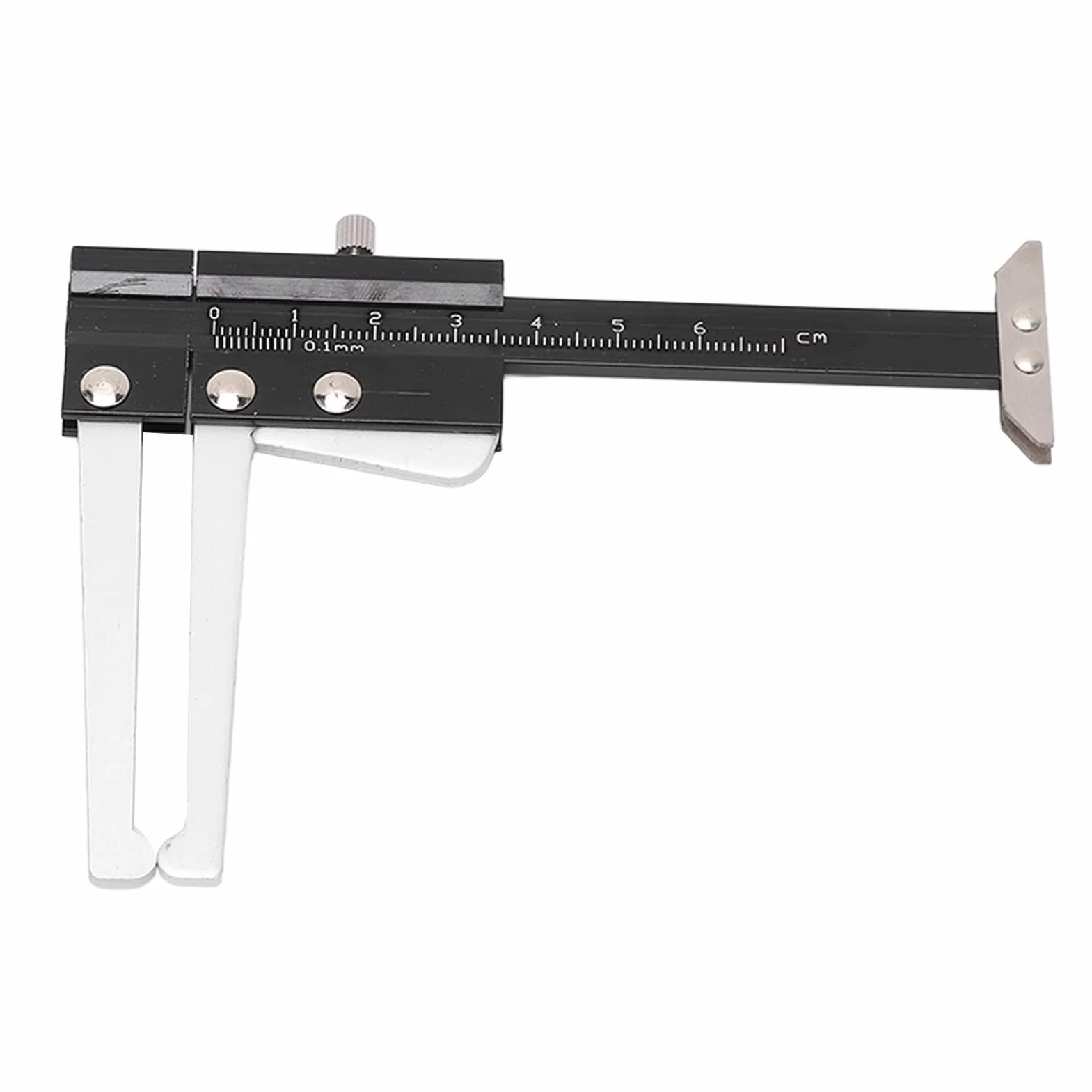 Cocoarm Mikrometr do Hamulców Tarczowych, Suwmiarka ze Stopu Aluminium 0-60 Mm 0,1 Mm