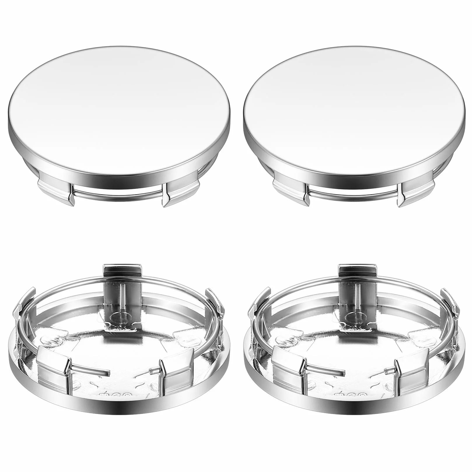 Uniwersalne Dekielki do Felg 60mm ABS VW BMW Mercedes Audi Zestaw 4 szt.