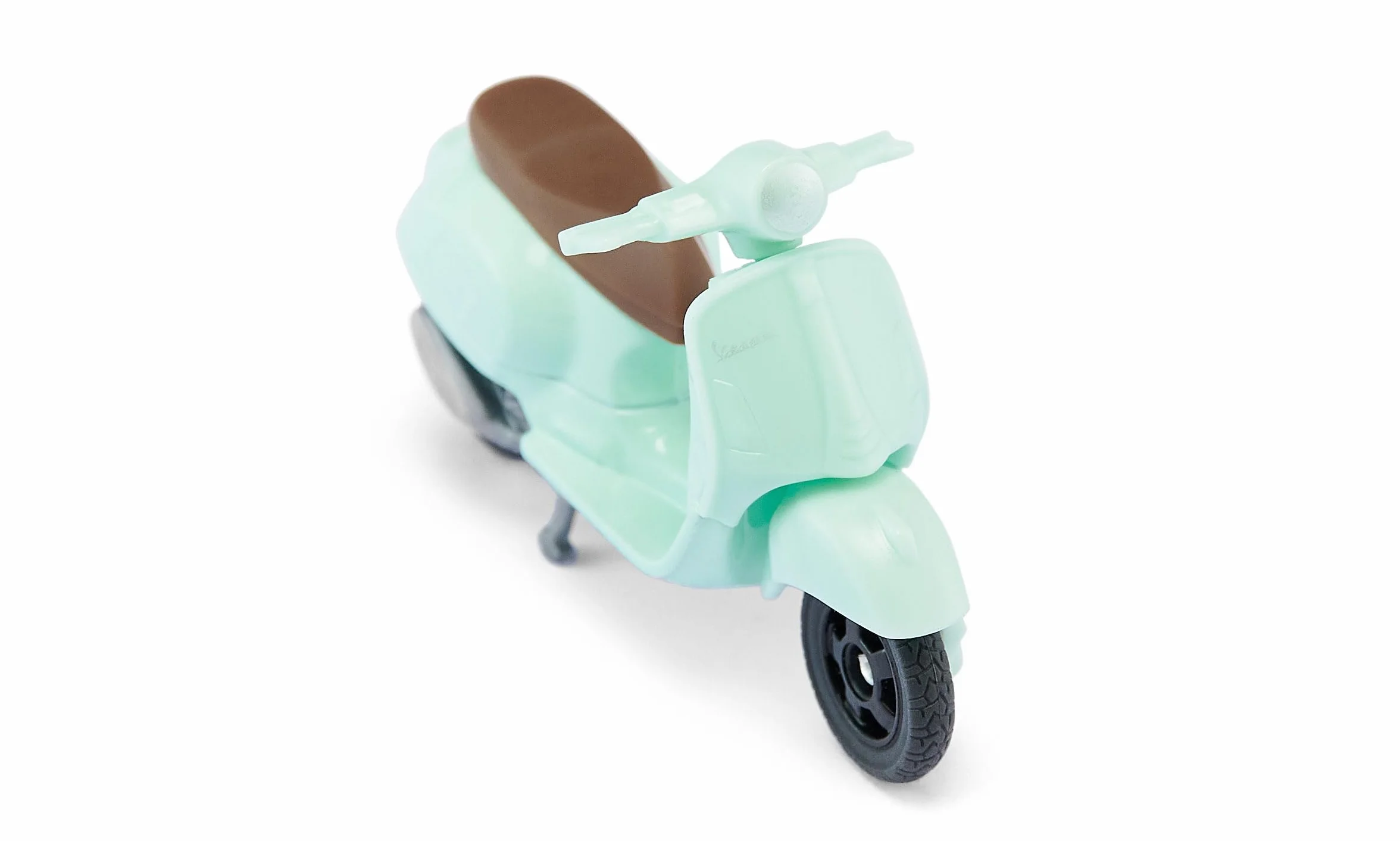 siku 1296, Vespa 125 GTS Super, Zabawkowy skuter, Metal/Tworzywo sztuczne, Mint, Gumowane opony, Ruchoma kierownica i podpórka