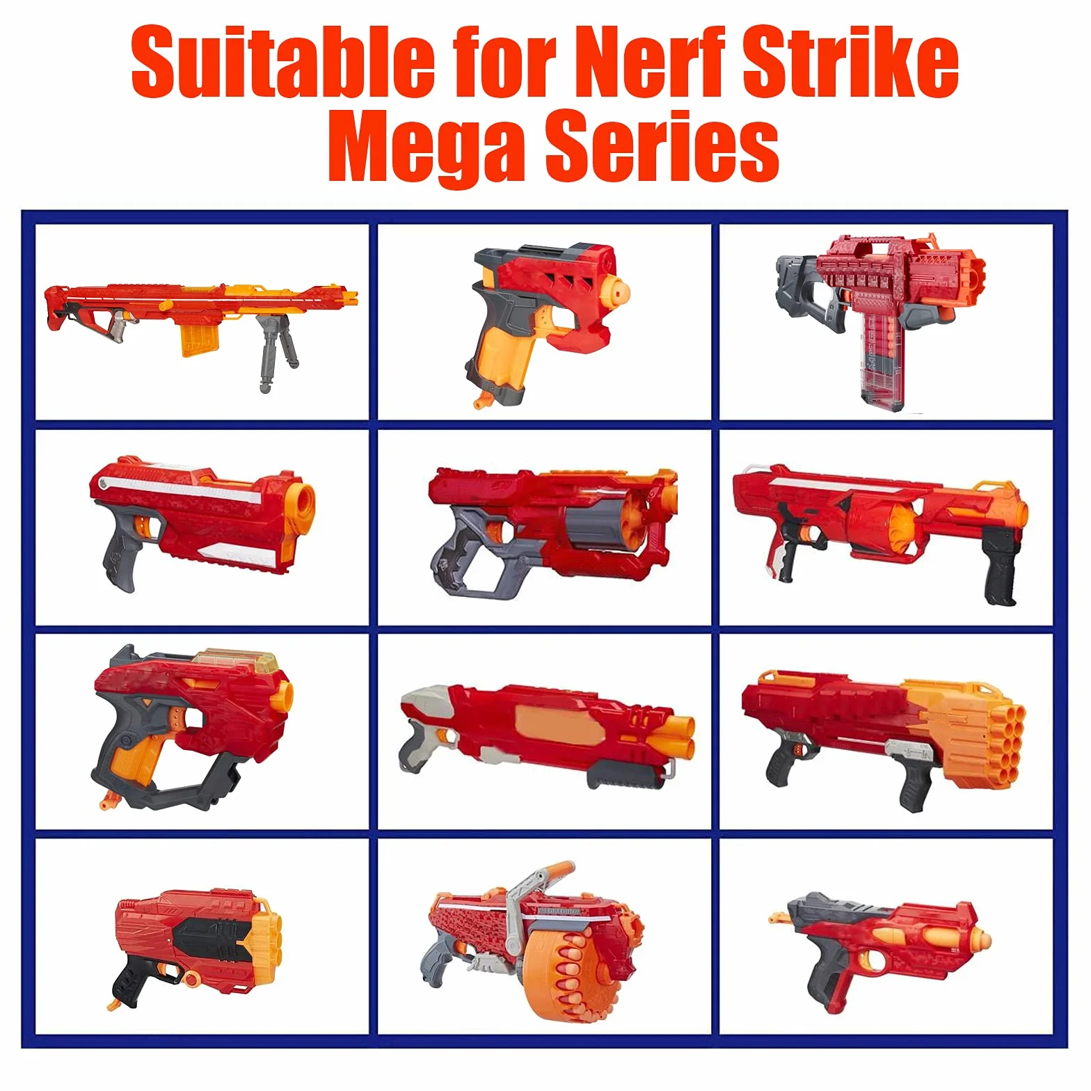 Airlab Rzutki do darta, akcesoria Nerf N-Strike, Refill Bullets do N-Strike Elite MEGA