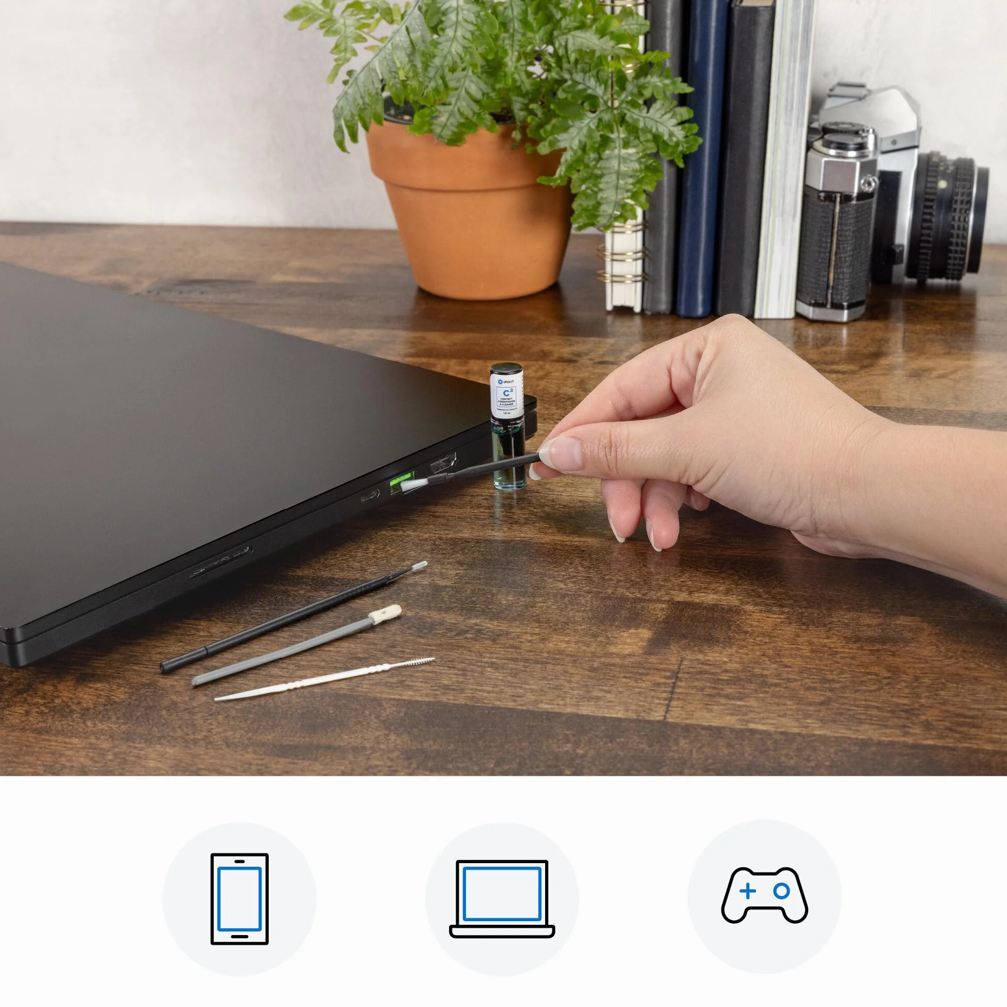 iFixit Zestaw do precyzyjnego czyszczenia Telefon Laptop Tablet