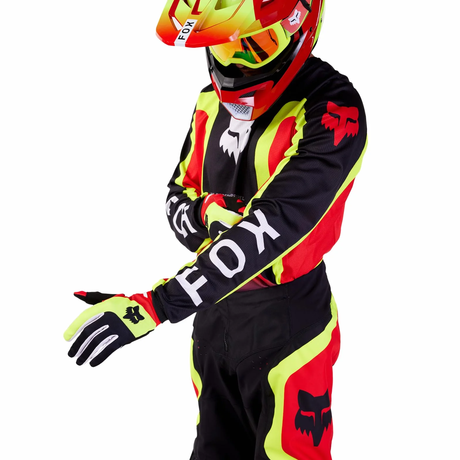 Fox Racing 180 BALLAST bluza czarna/czerwona M