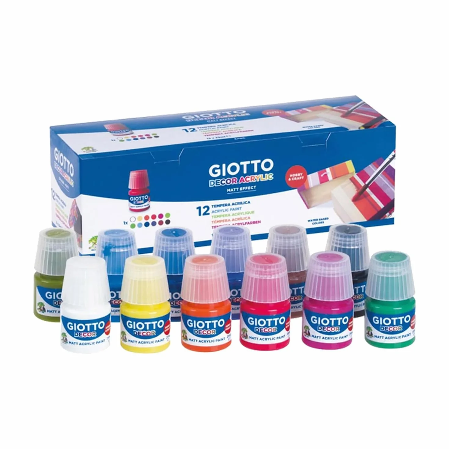 Giotto 5306 00 Decor farba akrylowa, 20,5 x 7 x 6,8 cm