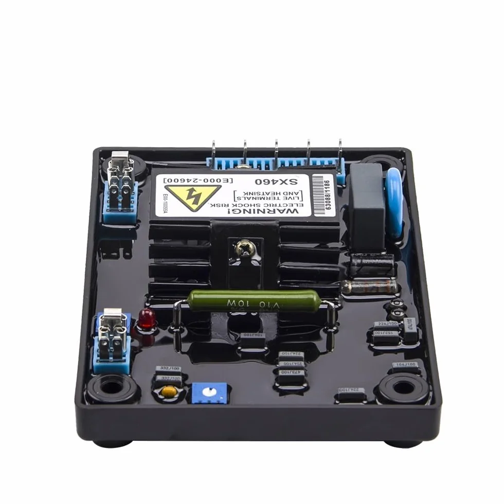 Automatyczny AVR SX460 AVR Generator automatyczny regulator napięcia stabilizator obwodu moc części generatora elektrycznego 100KW
