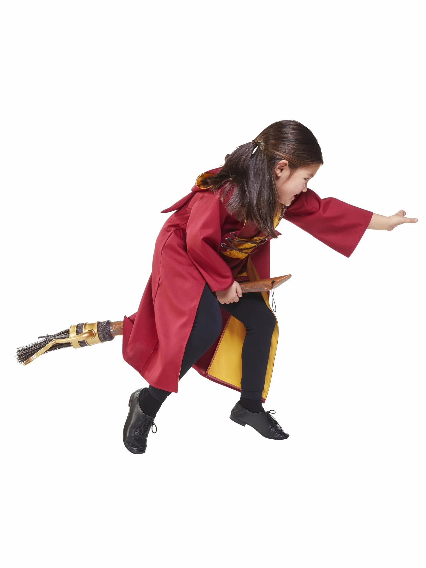 Rubie's Magiczna miotła, oficjalne akcesoria Harry'ego Pottera, Quidditch, Firebolt Broom, nieinteraktywne, tworzywo sztuczne