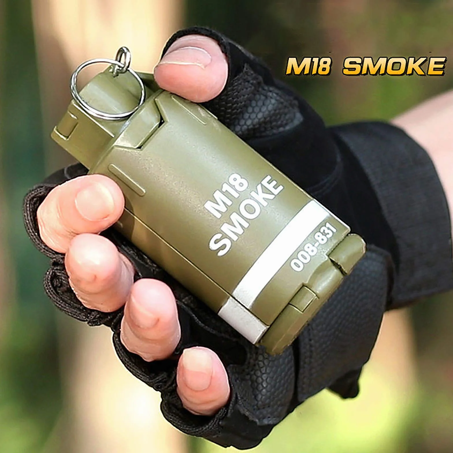 Zhongren Granaty ręczne zabawka wojskowa taktyczna CS Airsoft granat zabawki do gry bitewnej wkład BB prysznic rywalizacja do odgrywania ról sukienka zestaw do zabawy prezent dla 14+