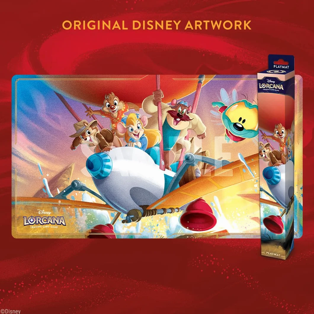 Disney Lorcana TCG: Domäne von Dschafar - Spielmatte Rettungstruppe! Auf Geht's!