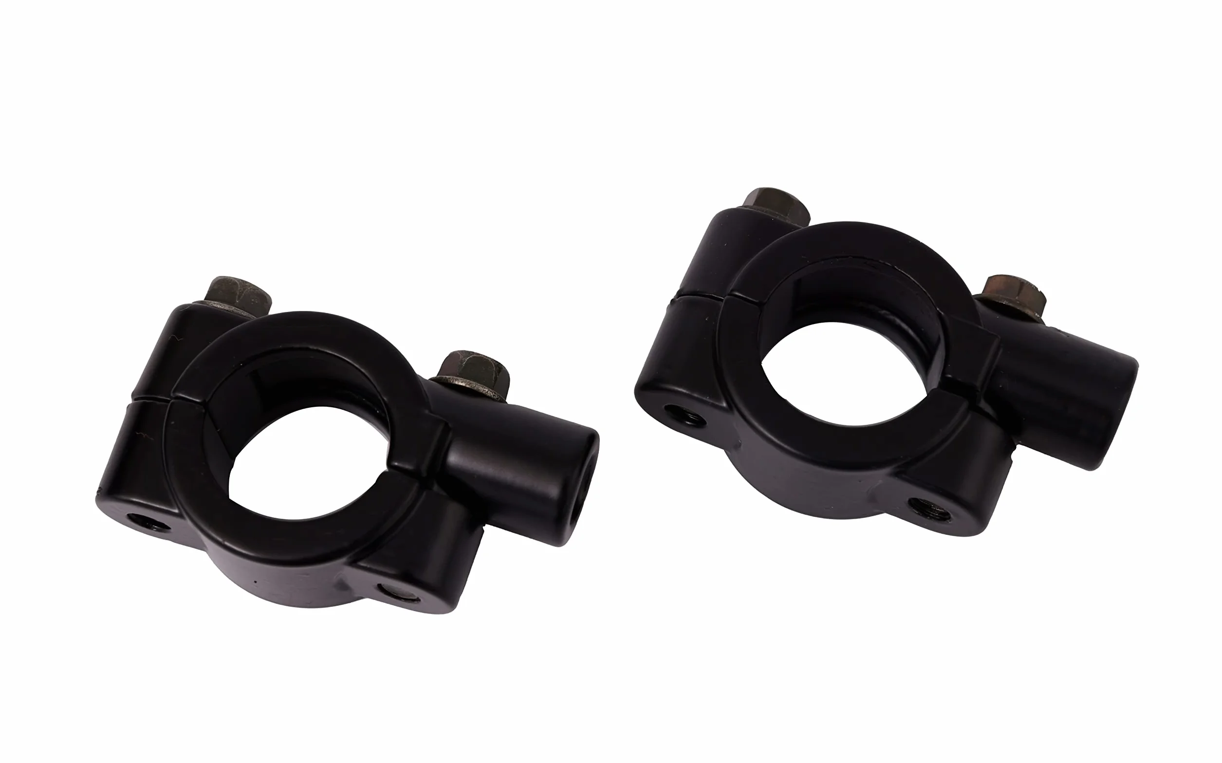 Uniwersalne uchwyty motocyklowe 8 mm do kierownicy 22 mm czarne